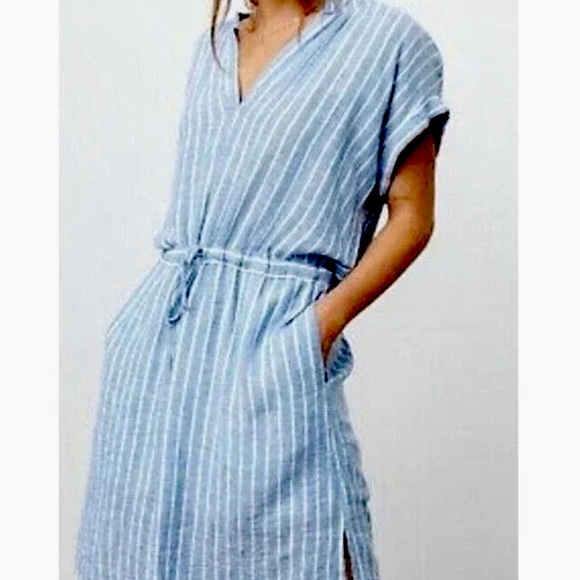 Rails – Emma Stripe Linen Blend Minidress - Picture 1 of 5